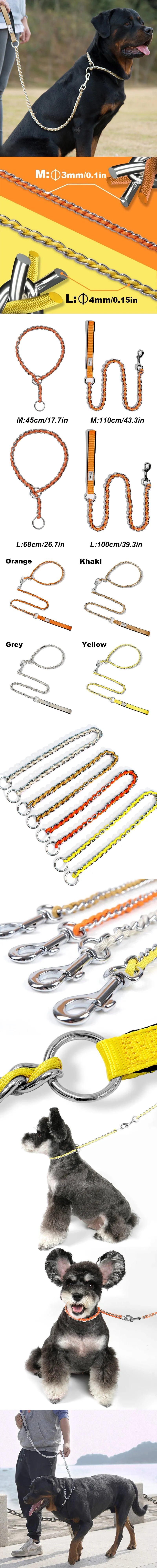 Anti-Bite Dog Leash with Continuous Bite Resistance
