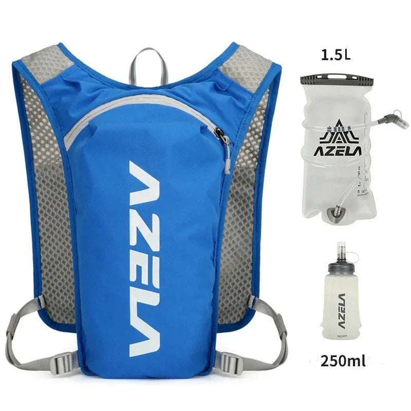 Outdoor Trail Running Ultralight Backpack Hydration Jogging Vest Men Breathable Marathon Bicycle Bag Water Bottle 250ML/1.5L