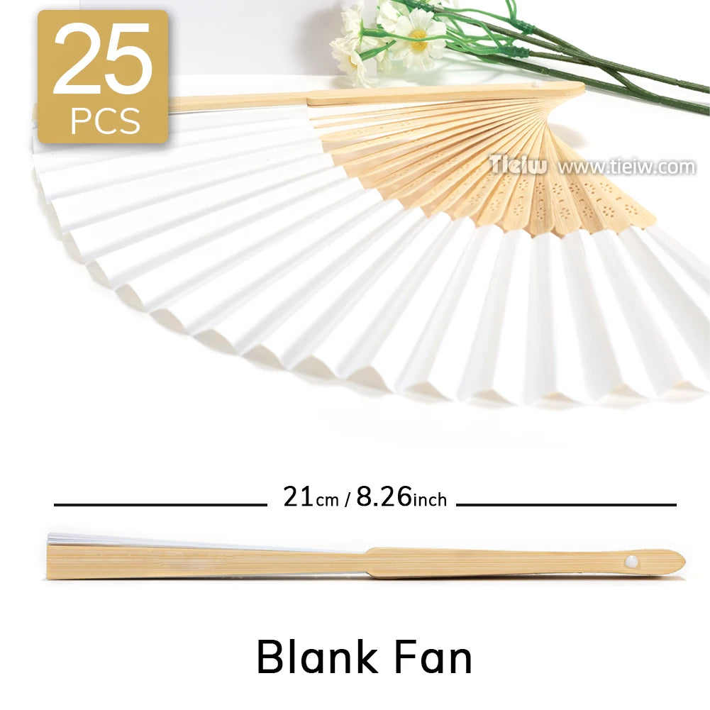 Custom Wedding Fans-Hand Fan For Bridal Shower Beach And Summer Wedding Favors-Personalized Rustic And Elegant Wooden Fan