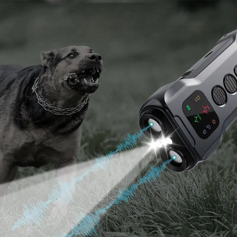 Self-defense Flashlight Security Lighting Products for Help Self-defense Ultrasonic Dog Repeller