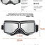 Pet Glasses New Dog Locomotive Glasses Sunglasses Medium and Large Dog Goggles Windproof Sunscreen Pet Accessories
