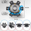 KEMAX Mini Beam 100W LED Mobile Head RGBW 6Arm Strobe Disco Party Light DMX DJ Accessories Nightclub Robot Stage Effect Light