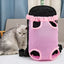 Adjustable Dog Front Carrier Legs Out Dog Breathable Portable Travel Pet Dog Carrier Backpack Mesh Carrier for Dog Cats Outdoor