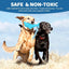 Dog Floating Toy Rubber Non-Toxic Safety Wear-resisting Pool Toy with Rope Summer Outdoors Pet Interactive Fetch&Play Beach Toy