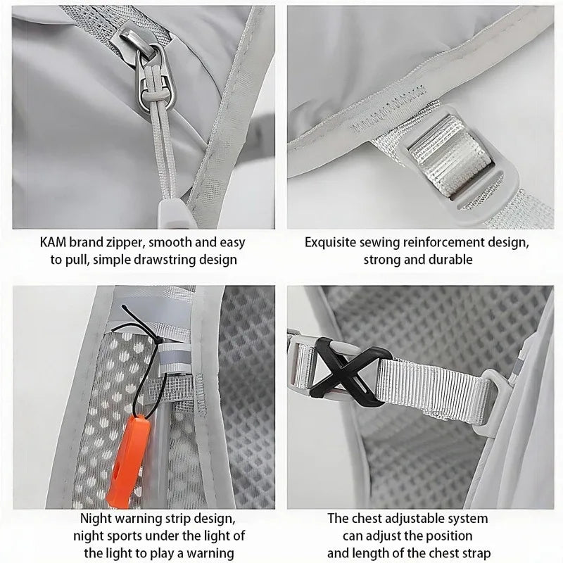 Cycling Sports Vest, Running, Hiking, Backpack, Breathable Bike, off-road Marathon, Water Bag Backpack
