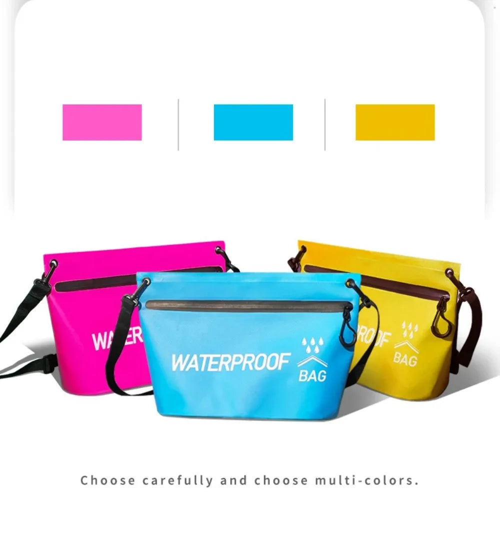 Summer Swimming Dry Bag for Men Beach Pool Swim Accessories Waterproof Bag Sport Shoulder Belt Sea Sports Women Gym PVC Pack
