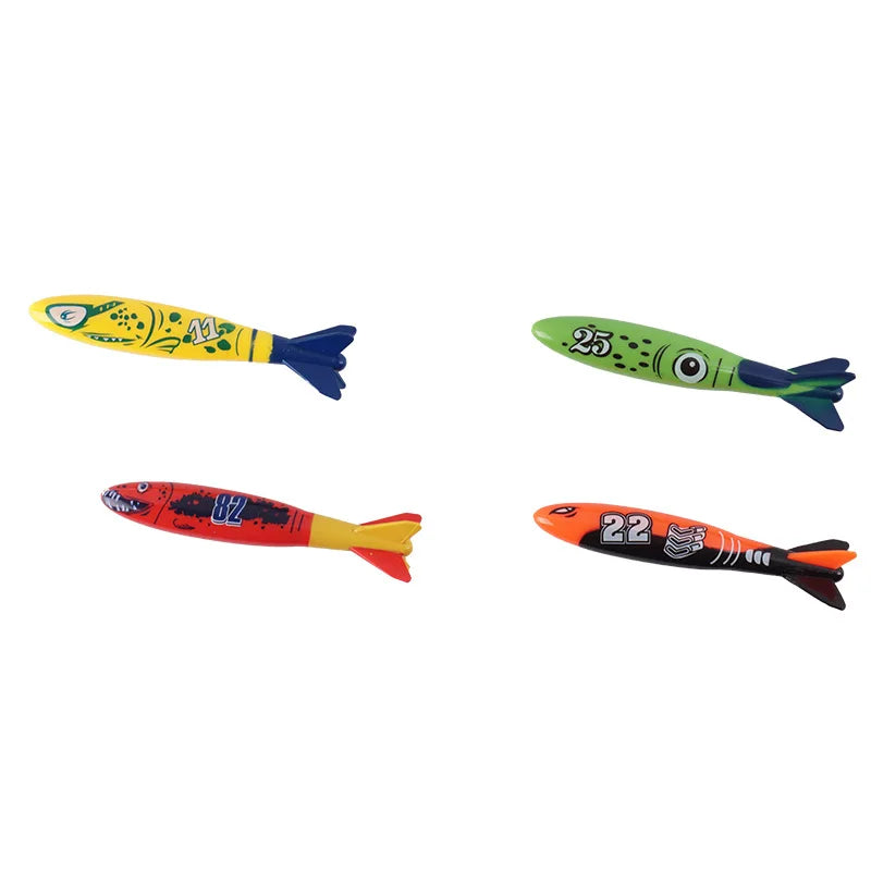 Children's Summer Water Play Toys Creative Pool Party Swimming Props Accessories Treasure Hunt Diving Stick Jellyfish Toys