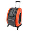 Outdoor Travel Tugboat Draw-Bar Pet Bag - Can be Used as a Pull Bag, Backpack, or Side Bag
