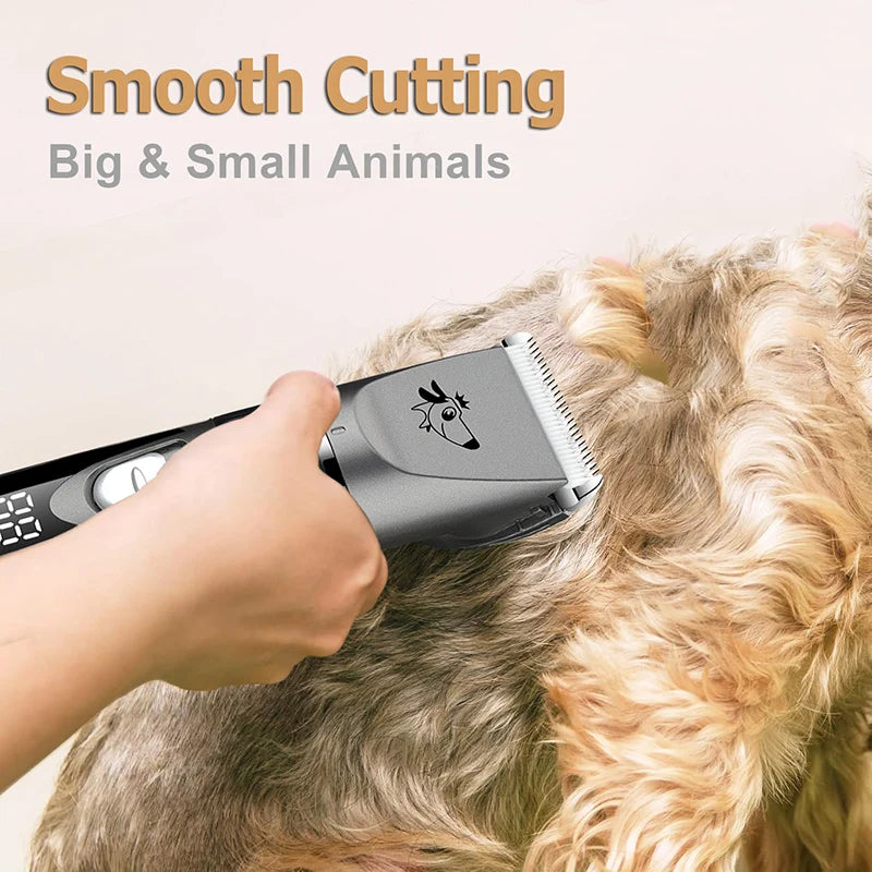 Professional Dog Hair Clipper Pet Trimmer Cat Shaver Animal Foot Hair Cutting Machine Grooming Kit for Sheeps Rabbits