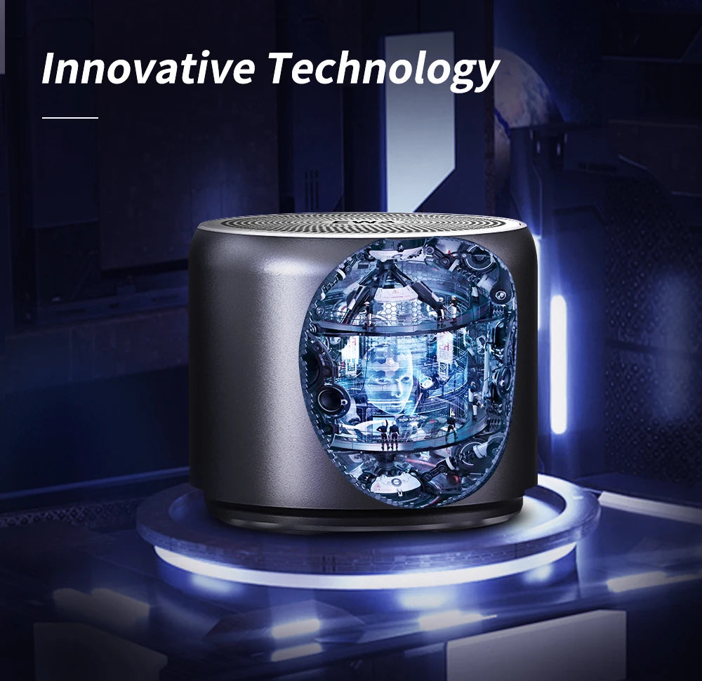 xx9 EWA A106 Pro Mini Bluetooth Speaker with Custom Bass Radiator, IPX7 Waterproof, Super Portable Speakers, Travel Case Packed