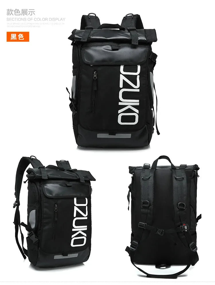 OZUKO Schoolbag for Teenager 15.6 inch Laptop Water   Backpack 49*28*14 Men   Student Backpacks Male Travel Mochila Fashion