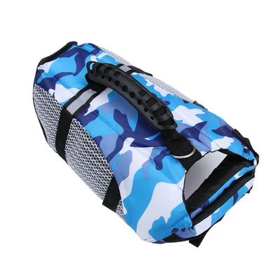Pet Life Jacket Lightweight Durable Preserver with Reflective Strap for Small Dogs Swimming Outdoor Accessories