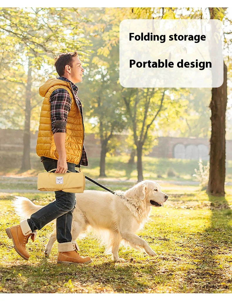 Foldable Dog Blanket, Waterproof Training Mat, Urine Absorbent Mat, Washable Outdoor Mat, Car Seat Cover, Portable Dog Mat