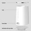 ROJECO Automatic Cat Feeder Pet Smart Cat Food Kibble Dispenser Remote Control Auto WiFi Double Feeder For Cats Dog Accessories