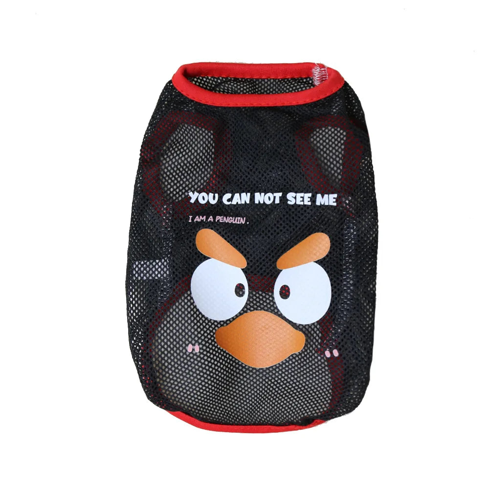Summer Cool Dog Clothes New Dogs Pet Vest for Puppy Breathable Vest T-shirt Costume Bulldog Dogs T-shirt Outdoor Pets Clothing