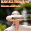 KINSCOTER Stroller Fan Portable Flexible Tripod Clip-on Fan 4 Speed Handheld Personal Fan For Car Seat Crib Bike Treadmill