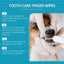 50pcs Pet Teeth Care Finger Wipes Daily Use Dog Cats Dental Care Finger Sleeves .Y5GA