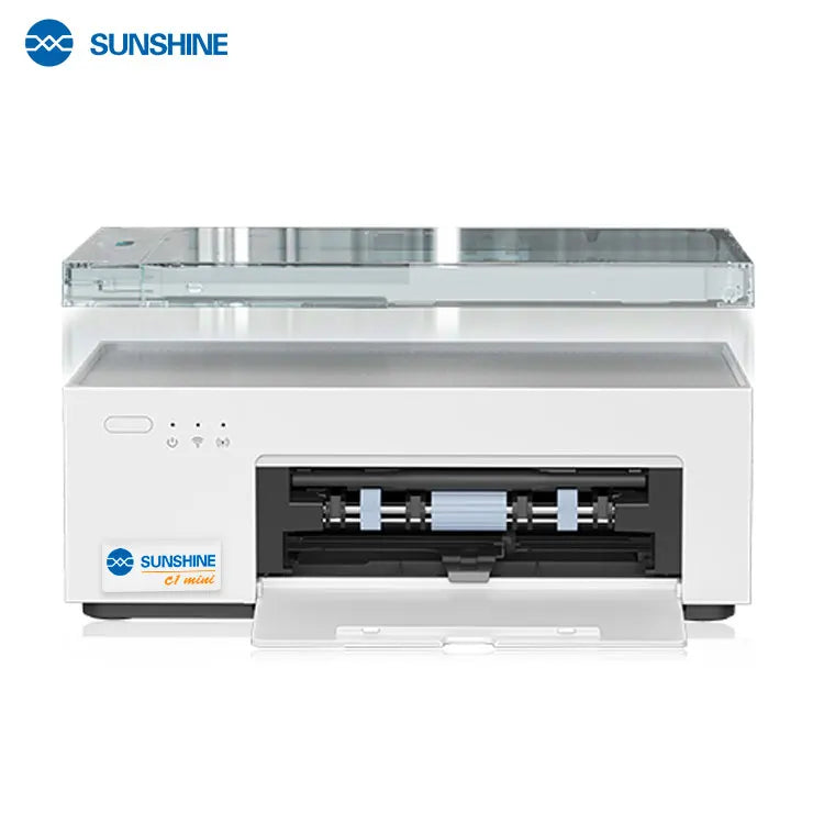 SUNSHINE C1 Mini HD Color Printer DIY Wifi Direct Connection Portable Mini Mobile Phone Back Film Printing Sticker New