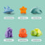 Fishing Toys Network Bag Pick up Octopu Starfish Change Color Kid Toy Swimming Summer Play Water Bath Doll Water Spray Bath toys
