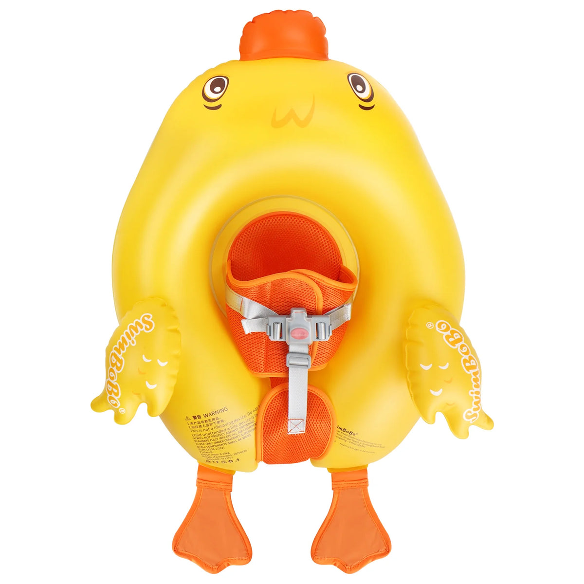 Swimbobo  New Upgrade Cute Cartoon Safety PVC Pool Float Baby Inflatable Swimming Infant Floating Kids Ring Circle Summer Toys