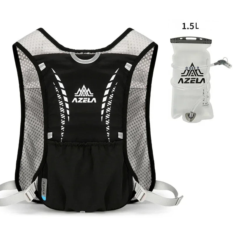 Outdoor Trail Running Backpack Ultralight Women Men Running Race Hydration Vest Marathon Bicycle Bag for Marathon Hiking Cycling
