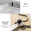 2025 New Hanging Neck Outdoor 180 Degree Folding Desktop Mini Fan Hand-held Folding High-speed Powerful Turbo Fan