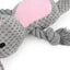 Cute Animal Rope Dog Toy Cute Plush Puppy Chew Pet Squeak Knot Toy Cartoon Rabbit Monkey