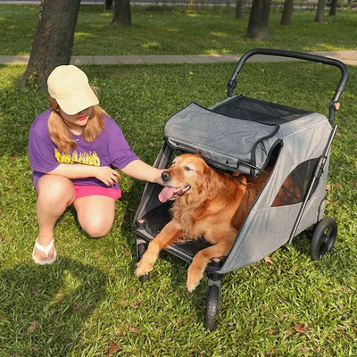 Pet Troller - Foldable , suit for elderly dog, disability assistance