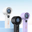 Xiaomi New Handheld Fan 100 Wind Speeds Adjustable USB Charging Mini Digital Display Large Wind Turbine Leafless Electric Fan