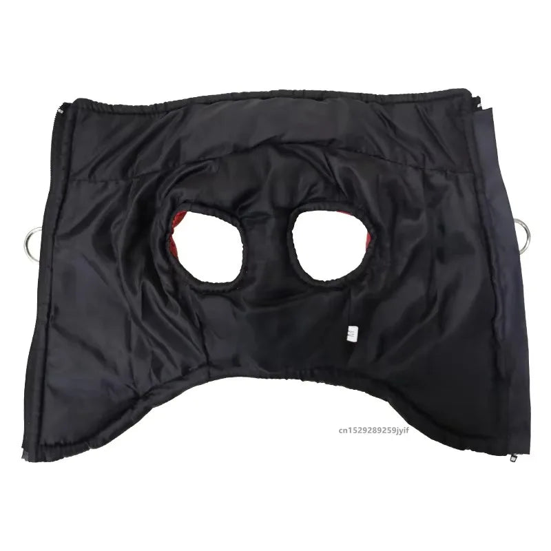 Waterproof Warm Dog Coat – Padded Winter Vest with Zipper for Small, Medium & Large Dogs