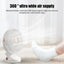 Xiaomi Clip-on Fan 5 Speed Quiet Rechargeable Home Desktop Portable Air Circulator Wireless Fan Light With LED Display For Camp