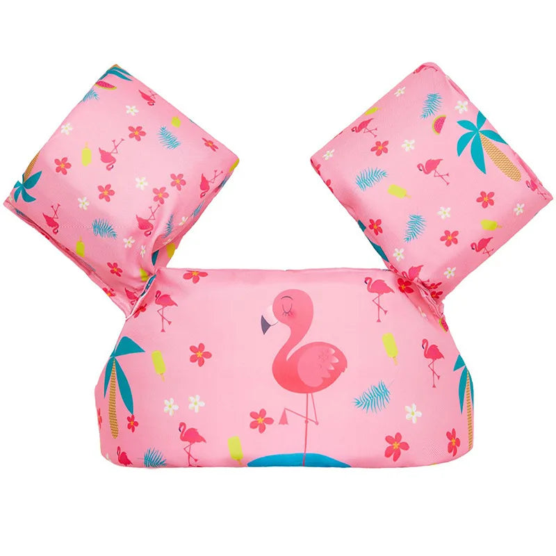 Baby Float Arm Sleeve Floating Ring Safe Life Jacket Buoyancy Vest Kid Swimming Equipment Armbands Swim Foam Pool Toys Life Vest