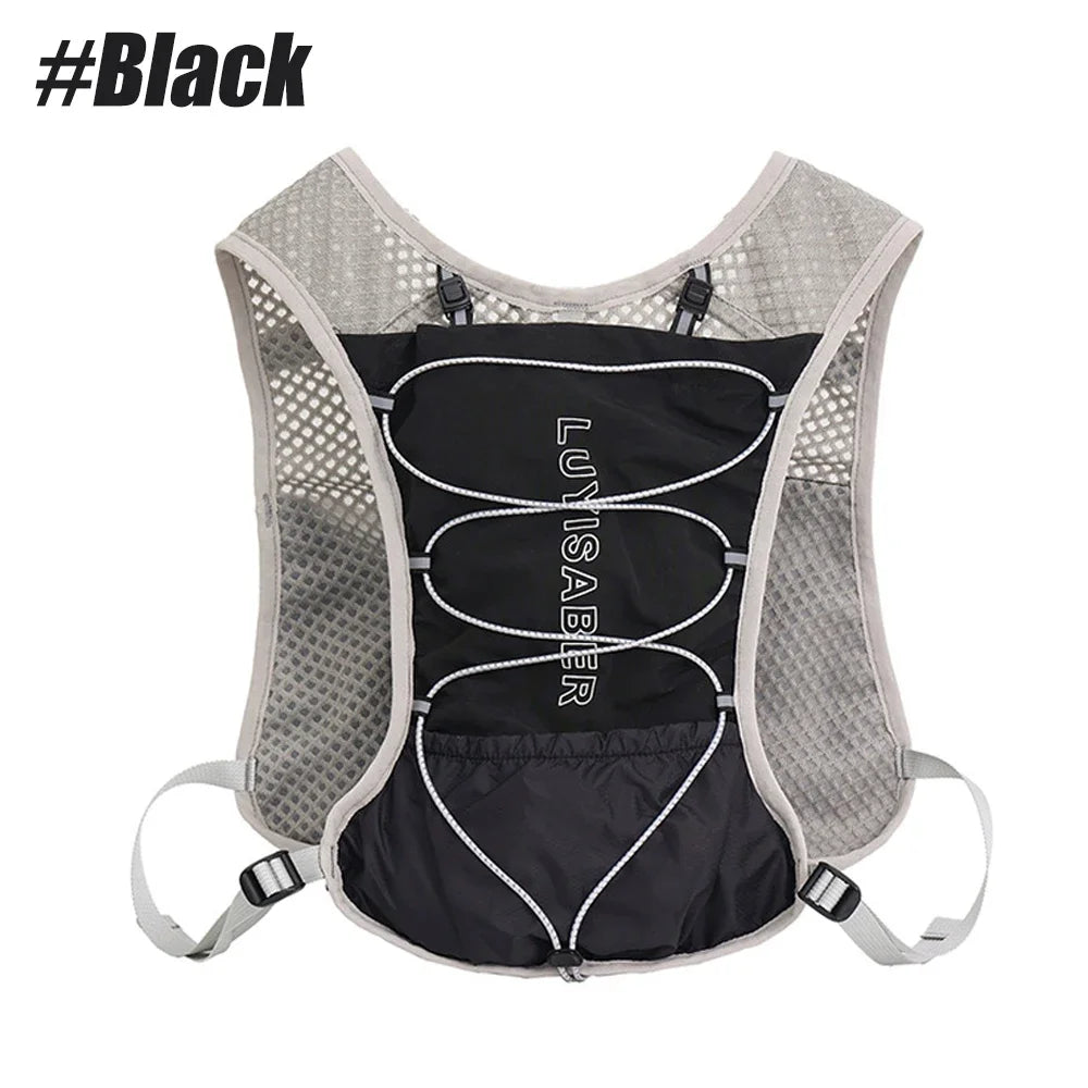 1PCS Hydrated Backpack,5L Running Vest, Hiking Backpack,Suitable for Running, Hiking, Marathon, and Both Men and Women Cycling