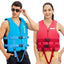Portable fashion adult children's life jacket neoprene swimming life jacket water sports fishing kayak surfing life jacket 2023