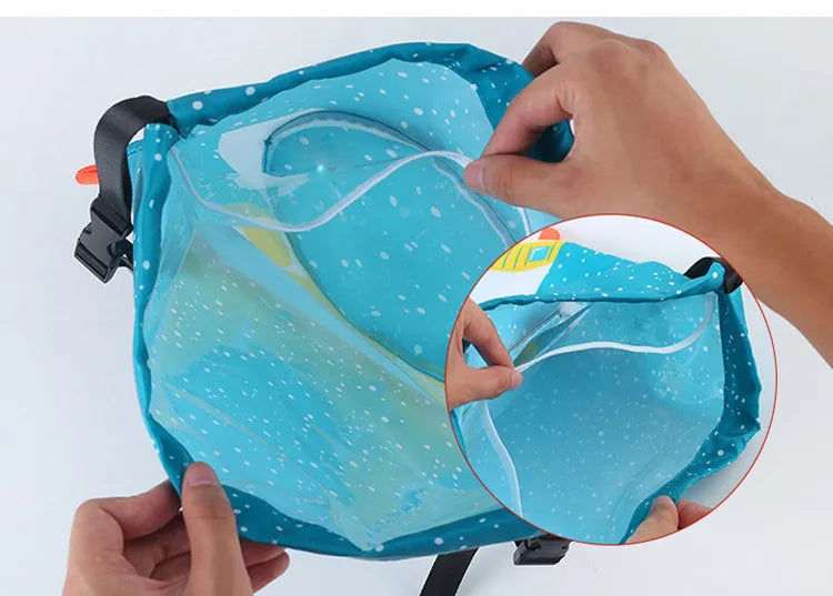 Sports Bags Waterproof Swimming Dry Backpacks Beach Accessories Large Summer Pool Handbags Children's Sea Pouch For Kids Gym