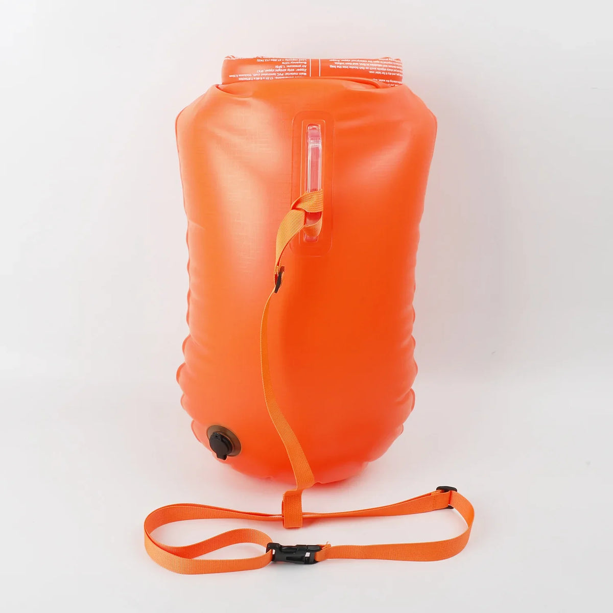 Outdoor Swimming Buoy Swim Float Dry Bag with Waist Belt Waterproof PVC Storage Bag Touch Screen for Water Sports