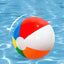 PVC Inflatable Beach Ball Swimming Pool Toy 40cm Big Rainbow Beach Ball 30cm Colourful Inflatable Pool Ball Kids