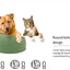 15-Degree Raised Stainless Steel Pet Bowl
