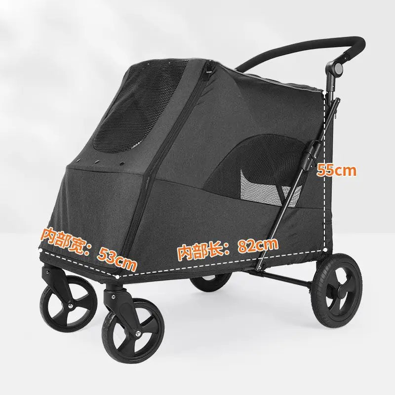 Pet Troller - Foldable , suit for elderly dog, disability assistance