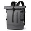 Waterproof Durable Outdoor Backpack Roll Top Fashion Casual Backpack for Hiking Travel Men Women Daily Commute