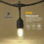 30m Outdoor Festoon LED Fairy Lights Warm White E27 S14 Retro filament Bulb Waterproof Christmas Lights Garland Decoration