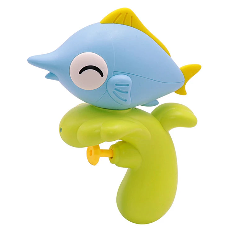 Portable Handheld Fish Spray Toy Summer Outdoor Beach Water Squirter Swimming Pool Fight Toy For Boy Girl Gift