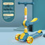 Cycling City 2-12 Years Old Children's Scooter Foldable Scooter With Music Light 3-wheel Scooter 4-speed Adjustable Balance Car
