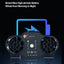 Portable Mini Waist Clip Fan with 20000mAh USB Rechargeable Battery Wireless Neck Fan for Sports Outdoor Working