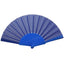 Portable Folding Fan Plain Plastic Cloth Hand Fan Chinese Elegant Fabric Hand Fan for Weddings Travel Party Dancing Cosplay