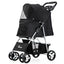 Pet Stroller with Sunroof -Foldable, lightweight, Single Handed, size S M L