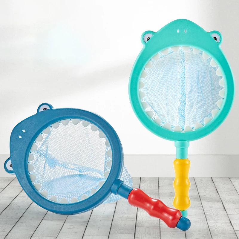 Fishing Toys Network Bag Pick up Octopu Starfish Change Color Kid Toy Swimming Summer Play Water Bath Doll Water Spray Bath toys