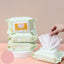 Hypoallergenic Pet Wipes for Cats & Dogs Tear Stain Remover No-Rinse Body Cleaning Deodorizing Wet Wipes 80-Ply
