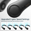 JISULIFE Portable Neck Fan,Hands-Free Bladeless, 5 Speeds,4000 mAh Rechargeable Battery,Twistable Operated Wearable Neckband Fan