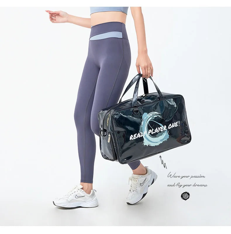 Swimming Bag Wet Dry Separation Large Capacity Storage Bags Fitness Beach Yoga Travel Waterproof Portable Handbag Shoulder Bag
